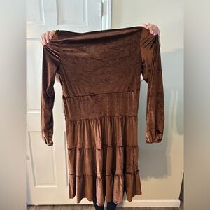 brand new cute brown dress